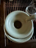 汝道汝窑茶漏陶瓷茶滤高密过滤网茶具配件过滤茶叶可养开片汝瓷过滤组 汝窑三脚过滤组 实拍图