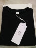 别语宽松短袖t恤女短款露脐夏季新款韩版纯色潮流上衣 黑色 M (95-112斤) 晒单实拍图
