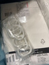 丝普瑞瑞士品牌SPIRELLA 素色涤纶布浴帘 酒店浴室窗帘防水隔断加厚帘子 白色宽2米x高1.8米 实拍图
