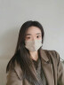 万宝绿莫兰迪彩色一次性口罩女高颜值明星同款2025年新款纯色可爱时尚男 【升级卡其】-【50枚独立装】不勒耳 实拍图