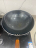 飞匣 炒菜锅铁锅炒锅不粘锅老式炒菜锅无涂层家用锅具燃气灶适用 圆底34cm【玻璃盖】适用明火 34cm 实拍图