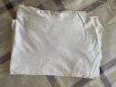 南极人（Nanjiren）短袖男夏季纯棉衣服潮流半袖上衣宽松打底衫白色圆领短袖t恤男XL 晒单实拍图