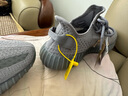 阿迪达斯 （adidas）三叶草男鞋Yeezy350椰子鞋低帮透气缓震休闲运动跑步鞋IF3219 IF3219/水泥灰(偏紧) 46 建议拍大一码(285mm) 实拍图