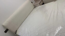 博虎 床双人床主卧大床简约奶油风皮床极简风实木床加厚床板 G8款米白色单床+22cm乳胶床垫 1.8*2.0米 实拍图