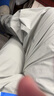 杰克·琼斯（JACK&JONES）男装降落伞兵裤男秋季工装裤男裤略宽松休闲裤轻薄款潮流裤子男士 C02雾灰色 29 170 实拍图