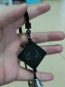 诗素漫父亲节礼物实用送爸爸手工diy车挂创意双面檀木创意挂件生日礼品 【老爸平安】黑色檀木 材料包自己做送教程+礼盒 实拍图