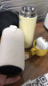 先行保温杯316不锈钢大容量带杯盖水杯学生车载户外便携杯子保温杯 黄色 实拍图