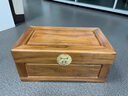 至尚自然香樟木箱子全樟木樟木箱实木箱子多尺寸字画衣物收藏防虫防蛀防潮 原木色直角 60*35*28cm整板 实拍图