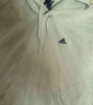 adidas休闲加厚毛圈连帽卫衣套头衫男女阿迪达斯官方轻运动   亚麻绿   S 实拍图