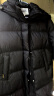 鸭鸭黑金羽绒服女2024年冬季新款长款过膝面包服韩版气质宽松加厚外套 黑金色 160/84A(M) 晒单实拍图