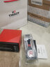 天梭（TISSOT）【咨询优价】瑞士手表魅时系列日历自动机械皮钢带男表 白盘皮带T109.407.16.031.00 实拍图
