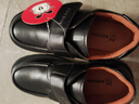 巴布豆（BOBDOG）童鞋男童软底黑色皮鞋春秋款百搭儿童鞋 108533103 黑色36 实拍图