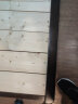维特巴哈床双人床现代简约实木床北欧简易卧室大床家用成人婚床 实木床【清漆色】+10cm3E硬棕垫 1.5*2米 实拍图