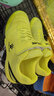 卡尔美（KELME）儿童足球鞋魔术贴免系带碎钉TF透气学生球鞋6873003 荧光绿 34 实拍图