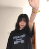 野原琳夏季宽松纯棉短袖t恤女少女原宿风ins闺密打底衫女装2025年新款 A278黑色 S 实拍图