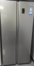 Leader海尔智家出品冰箱 双开门对开门480升 节能变频风冷无霜家用电冰箱对开两门冰箱 BCD-480WLLSSD0C9 实拍图