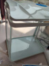 森森（SUNSUN）鱼缸水族箱桌面生态金鱼缸玻璃迷你小型客厅懒人免换水家用缸 (高清玻璃)白300(带20件套) 实拍图