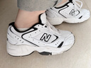 NEW BALANCE NB 官方老爹鞋女鞋户外复古百搭低帮休闲运动鞋452系列 白 色 WX452SB 36 (脚长22.5cm) 实拍图