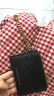 CHARLES&KEITH23新品链条迷你零钱包卡包包女包女CK6-50840458-1 Black黑色 6个 晒单实拍图