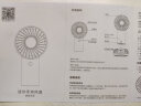 几素小风扇手持高速节能迷你便携式随身手拿电风扇户外办公室桌面学生宿舍宝宝儿童吹辅食超长续航户外 【黑色-3600mAh】高速节能I5档劲风 实拍图