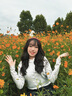 UR秋季新款女装旷野美拉德百搭修身针织开衫UWB940014 粉灰 L 实拍图