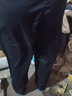 美罗邦【两条装】夏季薄款冰丝休闲裤男透气轻薄男士潮流修身直筒长裤子 8021黑色+8021黑色【夏季薄款】 4XL 【160-175斤】 实拍图