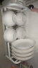 NITORI宜得利家居 厨房餐具碗碟套装 16头4人用可微波炉 纯白骨瓷套装 白色 晒单实拍图