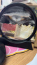 QUEENJOY创意3D流沙画摆件玻璃沙漏桌面艺术装饰品生日礼物小众高级 7寸咖啡色黑框 实拍图