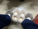 达西先森 爪爪冰棍 包根棉拖鞋秋冬季厚底毛拖鞋外穿棉鞋保暖拖鞋 实拍图