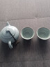 汝道 汝窑简约便携旅行茶具汝瓷功夫茶具干泡茶盘套装 陶瓷茶壶茶杯整套快客杯一壶两杯办公旅行套装 汝意壶一壶两杯旅行套装 实拍图