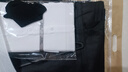 罗蒙高端免烫抗皱西服套装男士商务休闲婚礼正装西服外套上衣服男装 黑色(西服+西裤+衬衫+大礼包) 3XL 实拍图