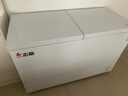 志高（CHIGO）家用冰柜双温小型商用双箱冷柜冷藏冷冻柜 保鲜双门两用卧式冰箱一级能效 【一级能效 省电款】双温冰柜 366L 实拍图