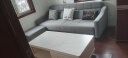全友家居 现代北欧简约布艺沙发客厅三人位小户型可折叠沙发床102265 实拍图