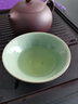 龙泉青瓷茶杯斗笠杯陶瓷功夫茶具茶杯配件主人杯个人杯开片单杯泡茶喝茶杯 哥窑梅子青开片 实拍图