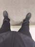 罗蒙【两件装】罗蒙西裤男春秋季宽松直筒商务休闲裤西装裤子 黑色+藏青色 33 实拍图
