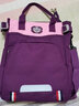 MDNG补课手提袋补习班小学生补习袋男儿童补课包女生补习手提袋斜挎包 斜挎款 -紫色 实拍图