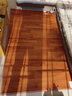 希尔维亚碳晶地暖垫电热地板发热地垫电热炕客厅地热地垫子 红棕木纹色 120厘米x200厘米 智能温控 实拍图