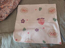 新生儿包单纯棉婴儿包巾初生薄款抱被春秋冬产房裹布包被宝宝用品 【开心桃桃】柔软微弹包单85*85 实拍图