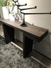 菲尼其 意式极简玄关台烟熏色哑光条案桌设计师创意客厅玄关置物架 1600*390*850mm 整装 实拍图