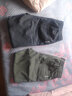 豫瑶【两件装】秋冬季休闲裤男新款男裤宽松工装束脚时尚百搭裤子 802深灰色+802军绿色 2XL 【34-35码 体重150-170斤穿】 实拍图