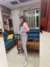 慕之美轻奢运动套装女春秋洋气妈妈装品牌卫衣外套居家锻炼通勤运动服棉 卡其色 L(建议91-110斤) 实拍图
