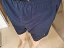 安踏（ANTA）快干棉短裤 | 运动裤男女夏季冰丝凉感五分裤情侣款休闲裤健身裤 【快干棉】CD13灰花灰-1 抗皱易打理 L 男175/女170 实拍图