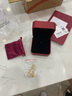 周大福ING复古双环黄金项链女吊坠套链(工费560)40cm约5.1g F217317 实拍图