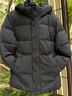 老爷车 中老年人爸爸羽绒服男装冬季短款加厚宽松大码连帽父亲冬装外套 6808-灰色 180/XL（建议115-135斤） 实拍图