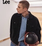 Lee舒适翻领仿羊毛深灰色男长袖夹克外套休闲潮流LMT009099206 深灰色 M 实拍图