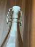 喜碧（Scybe）密封酒瓶空瓶泡酒玻璃瓶带盖家用果酒红酒白酒装酒瓶子一斤装 500ml(2支装) 实拍图