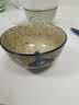 和风四季中式复古陶瓷釉下彩餐具米饭碗家用小汤碗零食碗手绘餐具碗高脚碗 （4.5英寸）复古鱼乐饭碗（300ml 实拍图