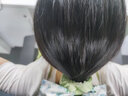 缪色（MiU Se）碎花蝴蝶结大肠发圈女夏季扎头绳飘带发带发绳感头花发饰 绿色+黄色GSF-B03-102-1 实拍图