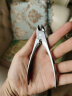 SUWADA日本指甲刀不锈钢指甲剪单个装指甲钳套装指甲组合装个人修甲工具 斜口指甲刀套装-大号 实拍图