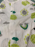 优奇宝宝夏季套装婴儿夏装空调服长袖衣服薄款分体两件套睡衣家居内衣 【薄，后背网眼】旺旺绿 100 实拍图
